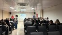 O objetivo da visita foi conhecer os departamentos do grupo e também ver, na prática, o que foi discutido em sala de aula