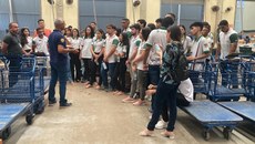 O objetivo da visita foi conhecer os departamentos do grupo e também ver, na prática, o que foi discutido em sala de aula