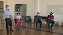 O objetivo da visita foi inaugurar, entregar e acompanhar o andamento de diversas obras no campus