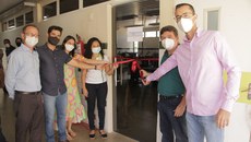 O objetivo da visita foi inaugurar, entregar e acompanhar o andamento de diversas obras no campus