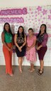 A palestra foi proferida pela professora Fabiana Soares dos Santos