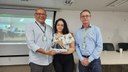 A cerimônia contou com a presença do reitor Paulo Borges da Cunha