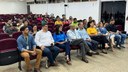 A cerimônia contou com a presença do reitor Paulo Borges da Cunha