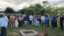 A cerimônia contou com a presença do reitor Paulo Borges da Cunha
