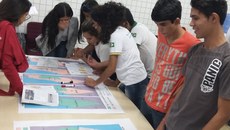 A aula foi ministrada na disciplina Geografia