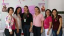 Foram realizadas palestras, exposições de vídeos, roda de conversas e distribuídos preservativos, folders e laços referentes à campanha