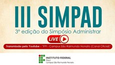 Os interessados em submeter resumos têm até quarta-feira, 1, para isso