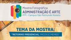 O evento é organizado pela Coordenação do Curso de Administração