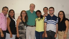Participantes do evento com o palestrante Hamilton Werneck Mouta