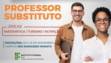 As inscrições estão abertas e devem ser feitas até o dia 16 de novembro