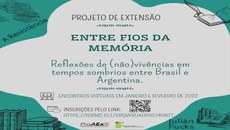 Entre fios da Memória: reflexões sobre (não) vivências de tempos sombrios entre Argentina – Brasil