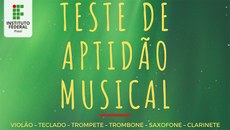 As inscrições para o Teste ficarão abertas até o dia 23 de janeiro de 2020