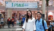 Apresentação de trabalhos em Feira Estadual de Tecnologia