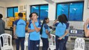 Alunos da Escola Municipal Santa Teresa em visita ao campus     