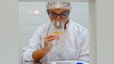 A atividade prática foi realizada no Laboratório de Análise Sensorial do curso