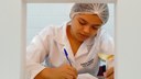 A atividade prática foi realizada no Laboratório de Análise Sensorial do curso