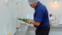A atividade prática foi realizada no Laboratório de Análise Sensorial do curso