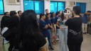 Alunos praticam realidade virtual