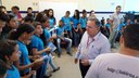 Alunos são da Escola Municipal Santa Teresa, localizada nas imediações da Rodovia PI 113