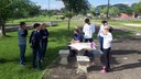 Os aprovados Davi Leal, Maria Letícia Brandão, Karoline Almeida e Eduardo Lima também integram grupos de pesquisa na área de Gestão Ambiental