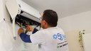 Alunos de Refrigeração e Climatização