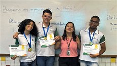 Alunos medalhistas de ouro