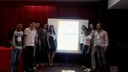 Organizadores da oficina de fotografia Olhar ADM