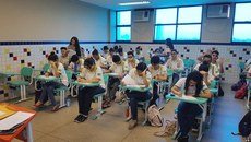 Com essa ação os alunos têm a oportunidade de vivenciar a dinâmica das provas do Enem
