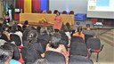 A programação consistiu em momentos de reflexão, com palestras ministradas por professoras do campus.
