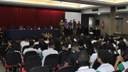 O evento, realizado no auditório Maestrina Clóris de Oliveira, lembrou o Dia Nacional de Combate ao Bullying com palestras
