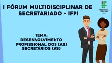 Os participantes terão um espaço para socialização de conhecimentos e experiências