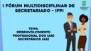 Os participantes terão um espaço para socialização de conhecimentos e experiências