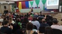 A abertura do evento reuniu a Direção Geral, diretorias, docentes e servidores ligados ao ensino.