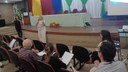 A abertura do evento reuniu a Direção Geral, diretorias, docentes e servidores ligados ao ensino.