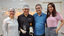 Professora Rosana Carneiro, Ricardo Silva, sommelier, professores Paulo Vilarinho e Layane Leal. 