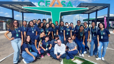 Visita de estudantes à Nova Ceasa