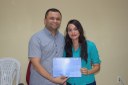 Entrega de certificado Maratona Samsung