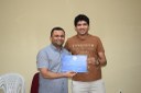 Entrega de certificado Maratona Samsung