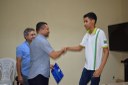 Entrega de certificado Maratona Samsung