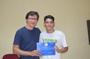 Entrega de certificado Maratona Samsung