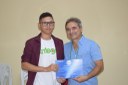 Entrega de certificado Maratona Samsung