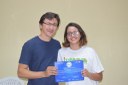 Entrega de certificado Maratona Samsung