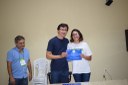 Entrega de certificado Maratona Samsung