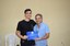 Entrega de certificado Maratona Samsung