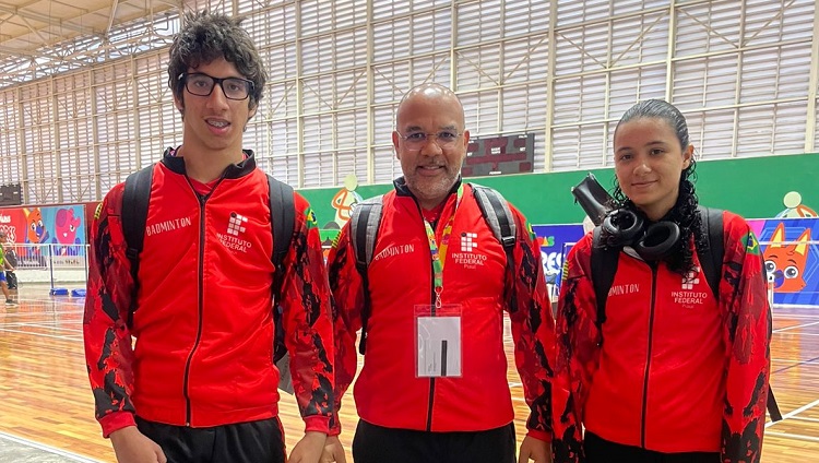 Paratletas de Badminton do IFPI