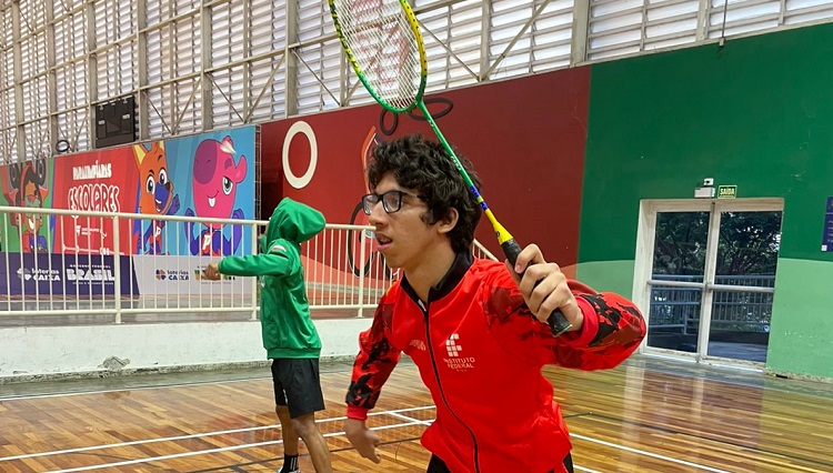 Paratletas de Badminton do IFPI
