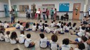 Vivência do Grupo de Flautas do IFPI com o público infantil