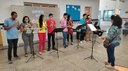 Vivência do Grupo de Flautas do IFPI com o público infantil