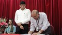 IFPI e Semec renovam parceria para execução do Edubot 2.0 Foto: Ascom/Semec