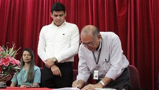 IFPI e Semec renovam parceria para execução do Edubot 2.0
Foto: Ascom/Semec